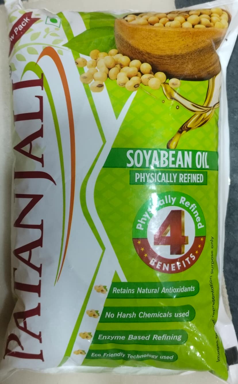 Patanjali soyabean refined oil 1 litre