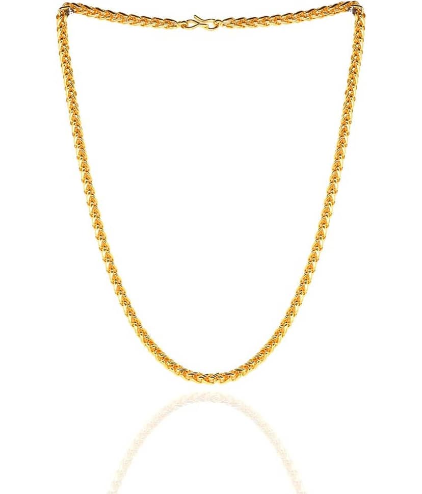 shankhraj mall Gold Plated Chain ( Set of 1 ) view 2