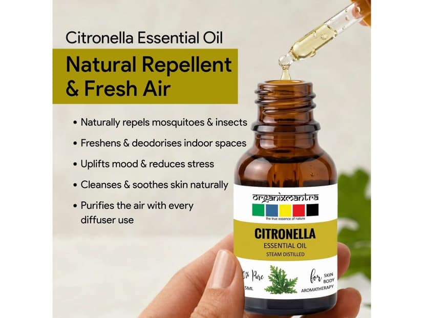 Organix Mantra Citronella Essential Oil 15ML view 3