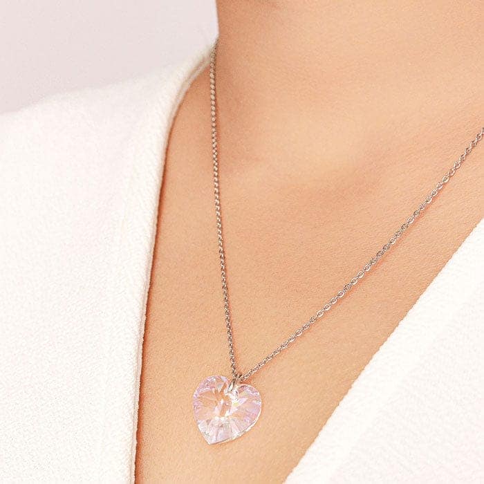 Silver White Fairy Pendant with Chain view 2