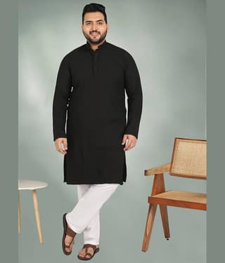 adwynpeter Maroon Cotton Men's Regular Kurta ( Pack of 1 )