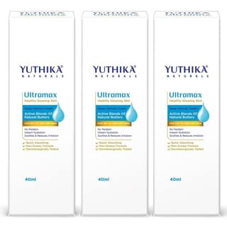 Yuthika Ultramax Deep Intense Moisturizing Cream for Dry to Very Dry Skin 40ml Pack of 3, Dermatologically Tested