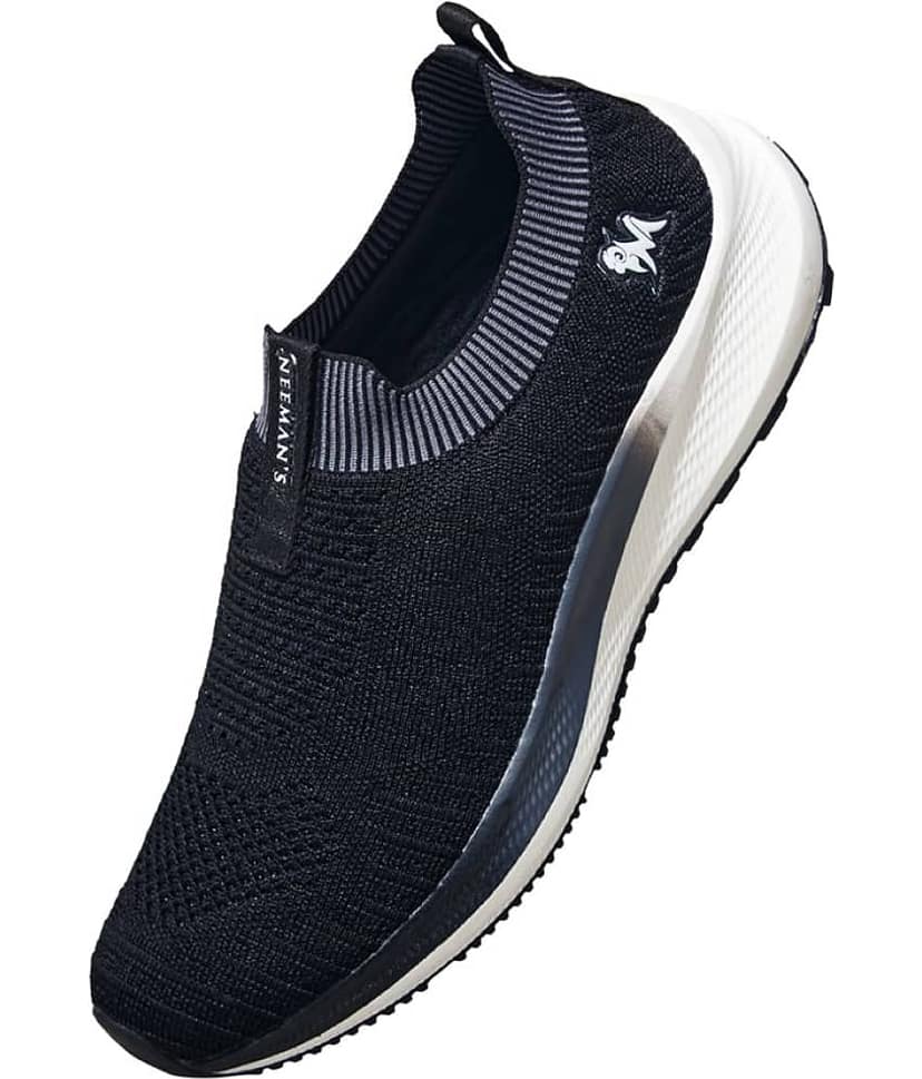 Neemans Drop ship Black Men's Slip-on Shoes view 2