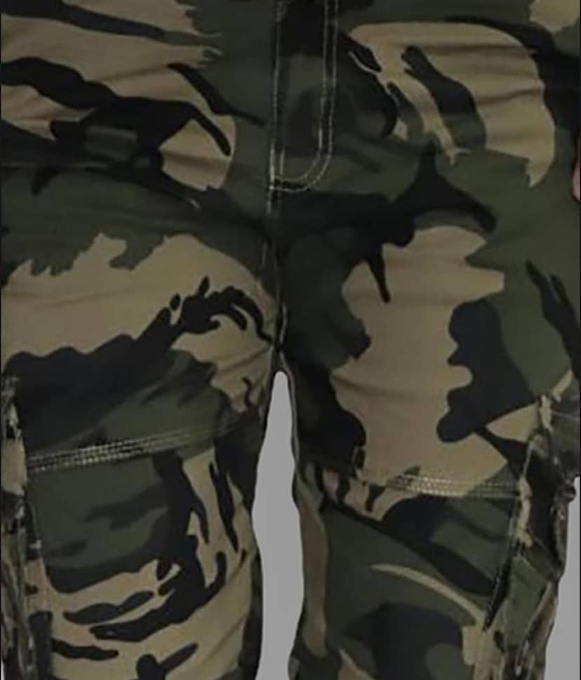 Urban Legends - Purple Cotton Regular-Fit Men's Cargos ( Pack of 1 ) view 2