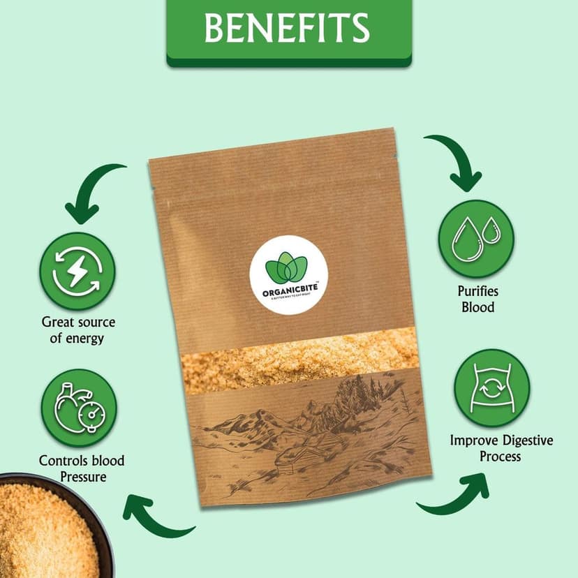 Organic Sugarcane Jaggery Powder view 4
