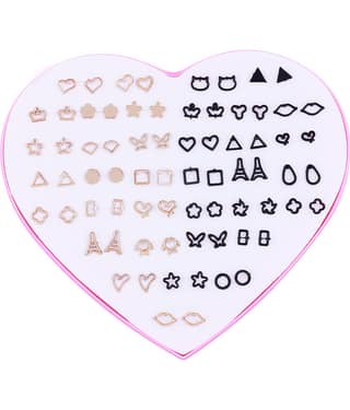 Stud Earring Elegant Multicolor Multi Designe Set Of 36 Earrings for girls