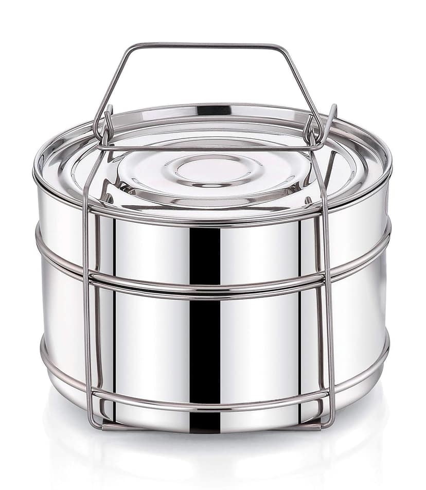 Expresso Stainless Steel Cooker Separator Set for Prestige Outer Lid Pressure Cooker