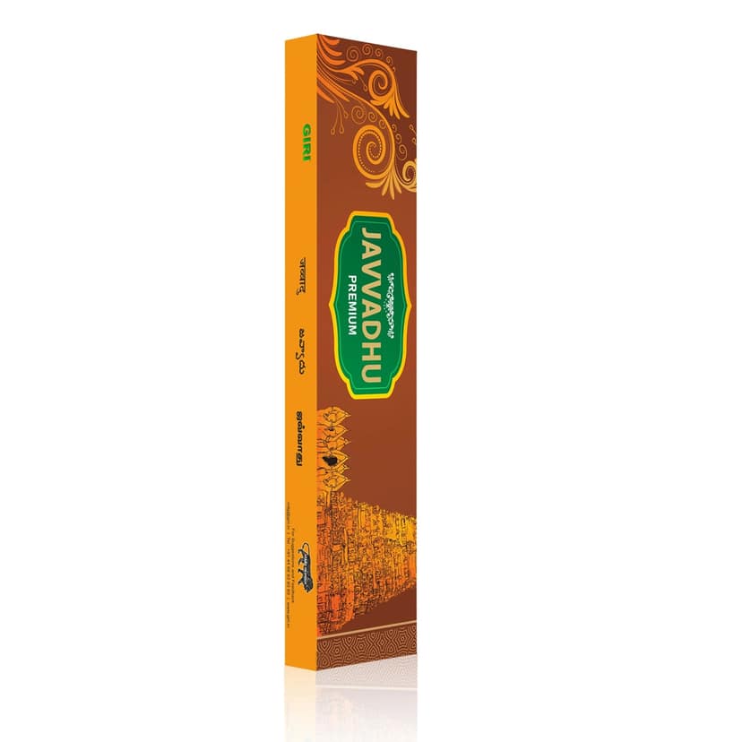 Giri Javvadu Premium Agarbathi - 25 Sticks | Agarbatti | Incense Sticks for Pooja view 2