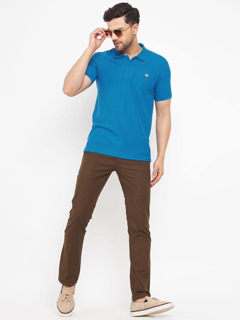 Duke Stardust Men's Half Sleeve Cotton T-shirt view 5