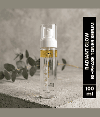 TNW The Natural Wash Radiant Glow Bi-Phase Toner Serum | Niacinamide, Bifida Ferment & Bakuchiol | 100ml
