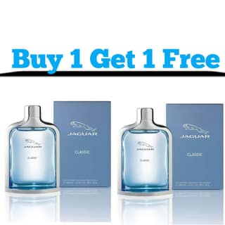 Jaguar Classic Blue Eau de Toilette 100ml for Men - Buy 1 Get 1 Free