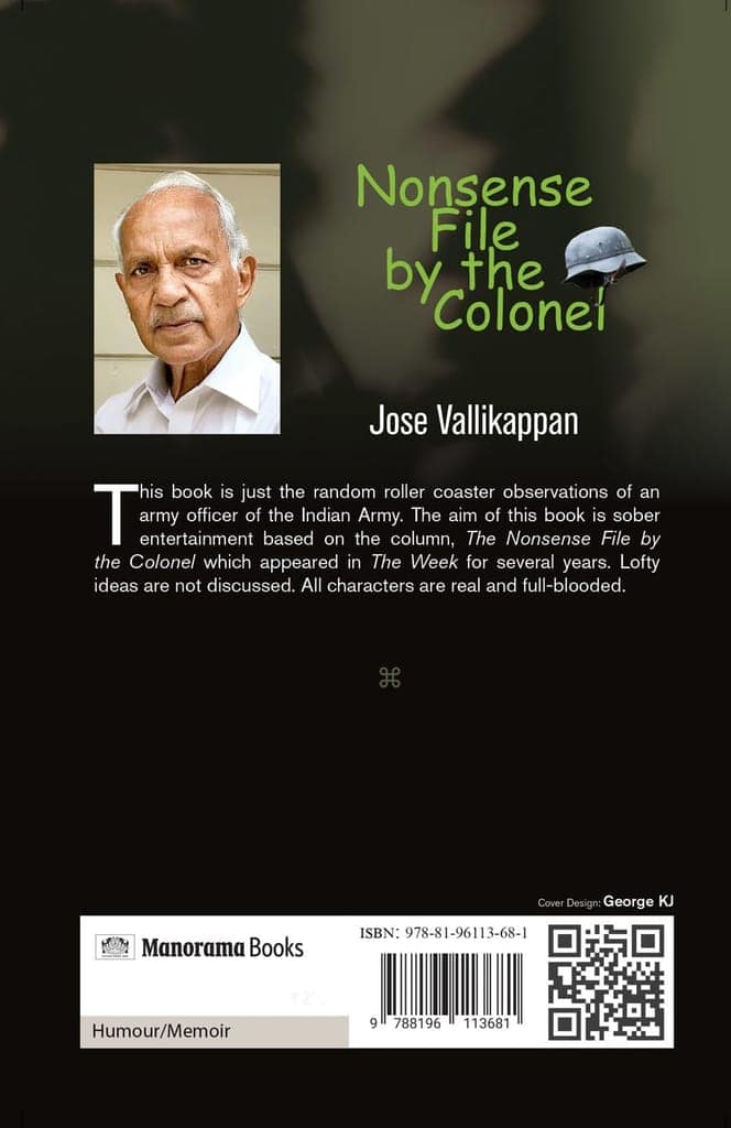 Nonsense File by the Colonel [Paperback] Jose Vallikappan view 2