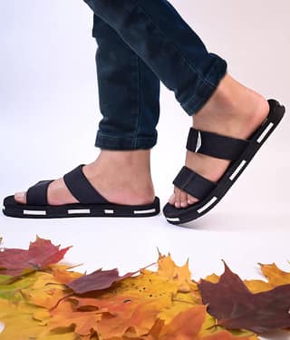 Chappal Wala Navy Men's Slide Flip Flop