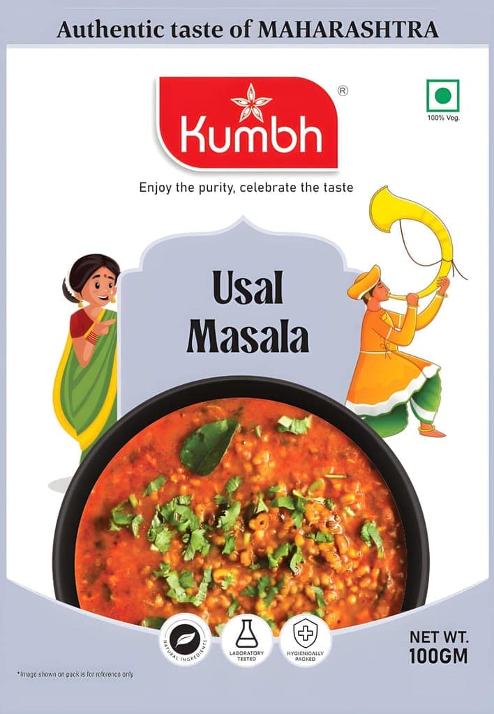 Kumbh Usal Masala 100 Gm/Misal Masala Maharashtra Masala view 5