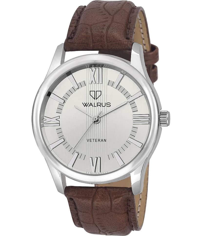 Walrus Brown PU Analog Men's Watch view 2