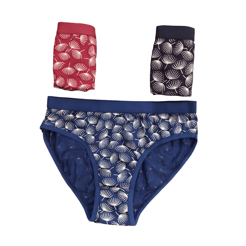 Maxolity® Women Panty Combo Hipster Innerwear Soft Stretchable Panties multicolour, Comfortable panties for women & Girl Cotton pack of 3 view 3