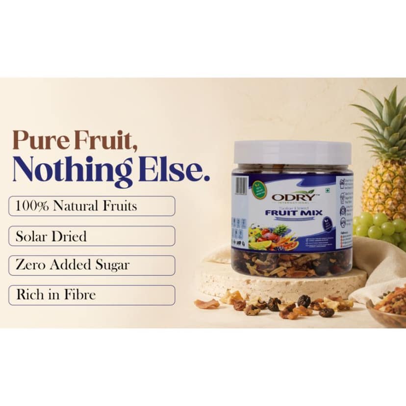 Solar Dried Fruit Mix - 200 gm view 2