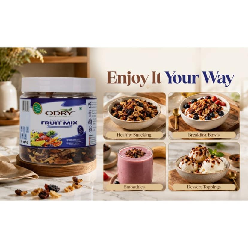 Solar Dried Fruit Mix - 200 gm view 4