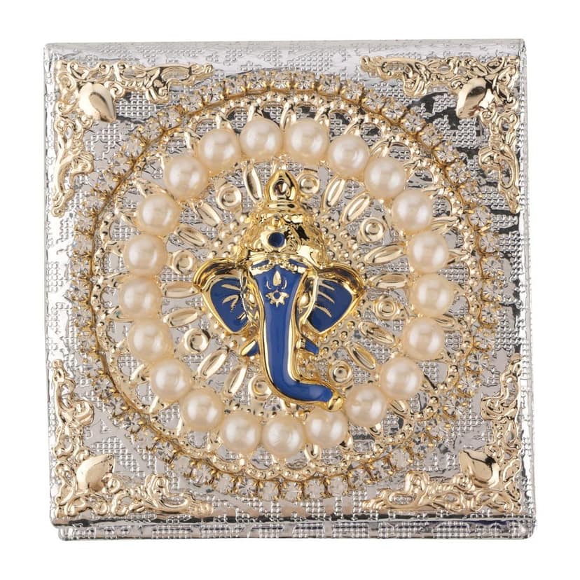 Osasbazaar Ganesh Laxmi Silver Coin Round with Designer Packing - 99% Pure BIS Hallmarked - 10 gms view 5