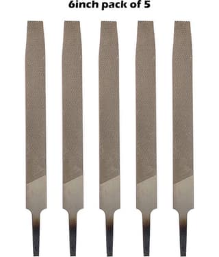 Flat Engineer's File Tool 6Inch (125mm) (Pack Of 5) File Flat