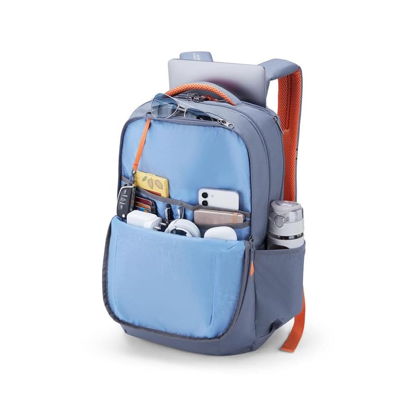 Brett 4.0 | 31 Ltrs | 3 Compartments | Bottle Pocket | Ergonomic Padded Back Panel & Shoulder Straps | Laptop Backpack | 1 Year International Warranty | Charcoal Grey view 2
