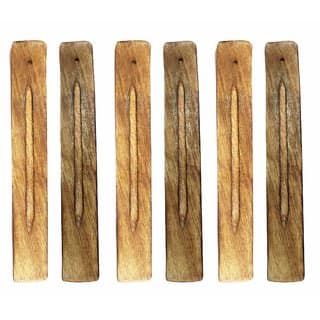 Gola International Natural Wood Incense Holder/Agarbatti Stand Gifts Wooden Handicrafts Standard (Pack of 6) view 2