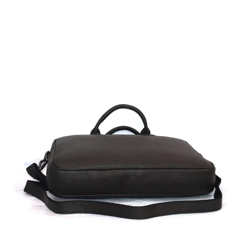 FHS Genuine Leather Laptop- Styles Bag for Men & Women view 5