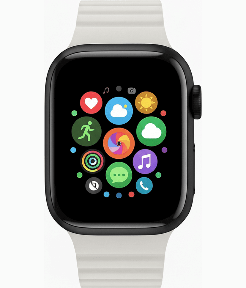 SKYRISE Limited Edition Smartwatch | Heart Rate | Steps | Wireless Charging Smartwatch (White Strap, 2.09 Inch Big Sunlight Proof Display) view 2