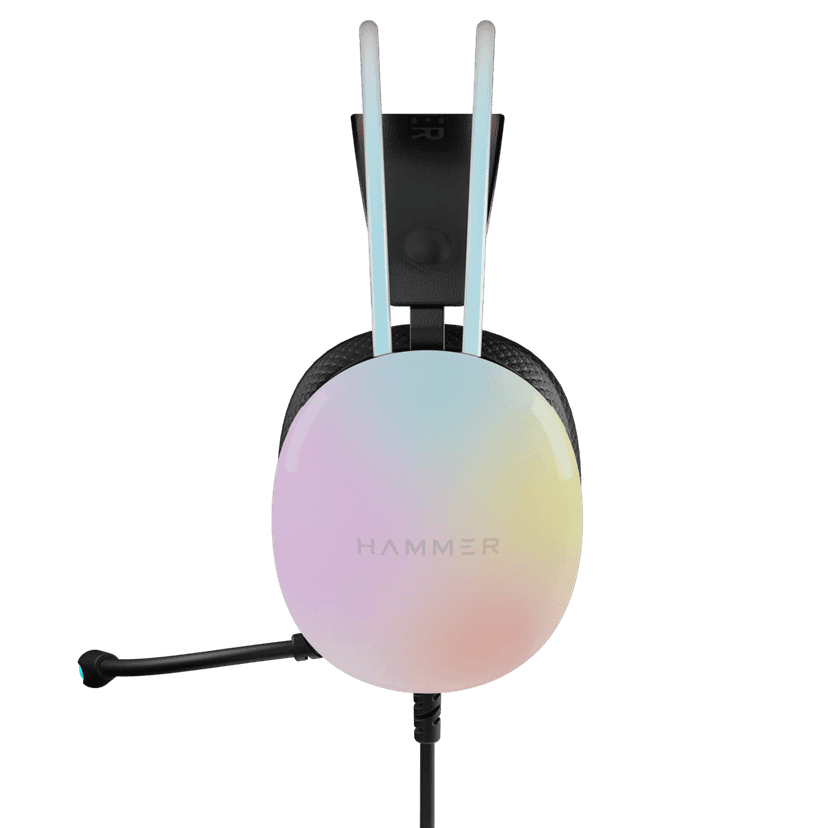 Hammer Blaze Gaming Headphone with 50mm Sound Drivers & RGB Lights view 4