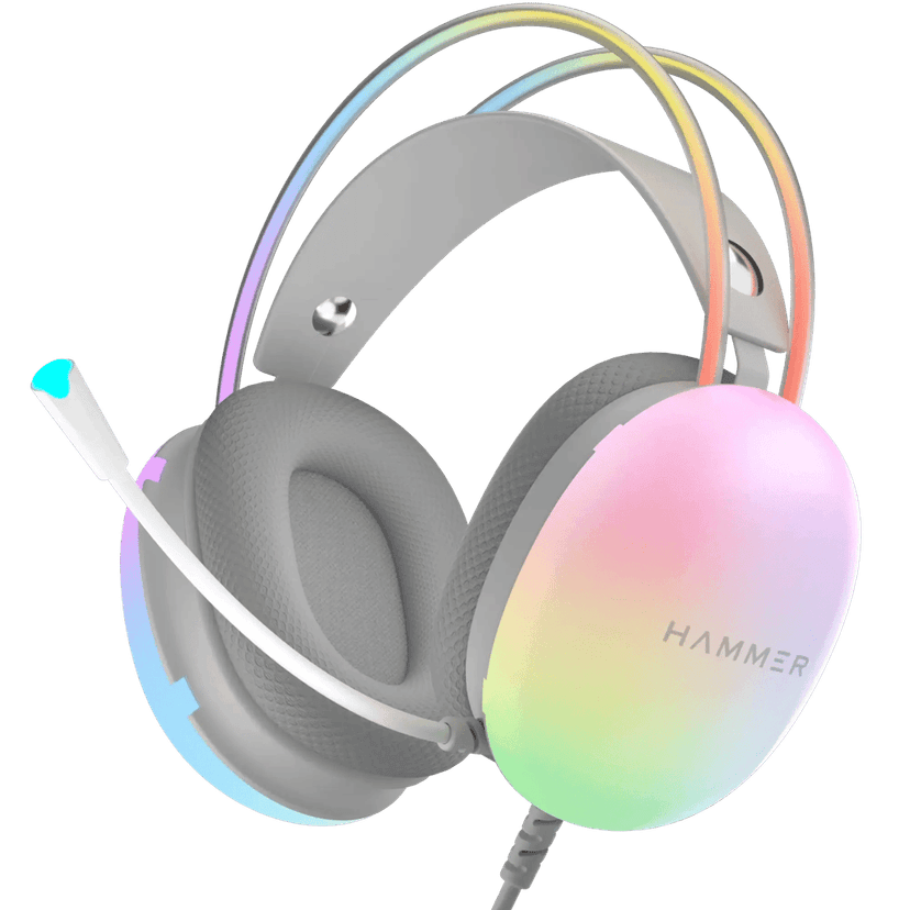 Hammer Blaze Gaming Headphone with 50mm Sound Drivers & RGB Lights view 5