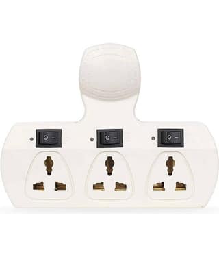 Leavess 3 Socket Extension Board