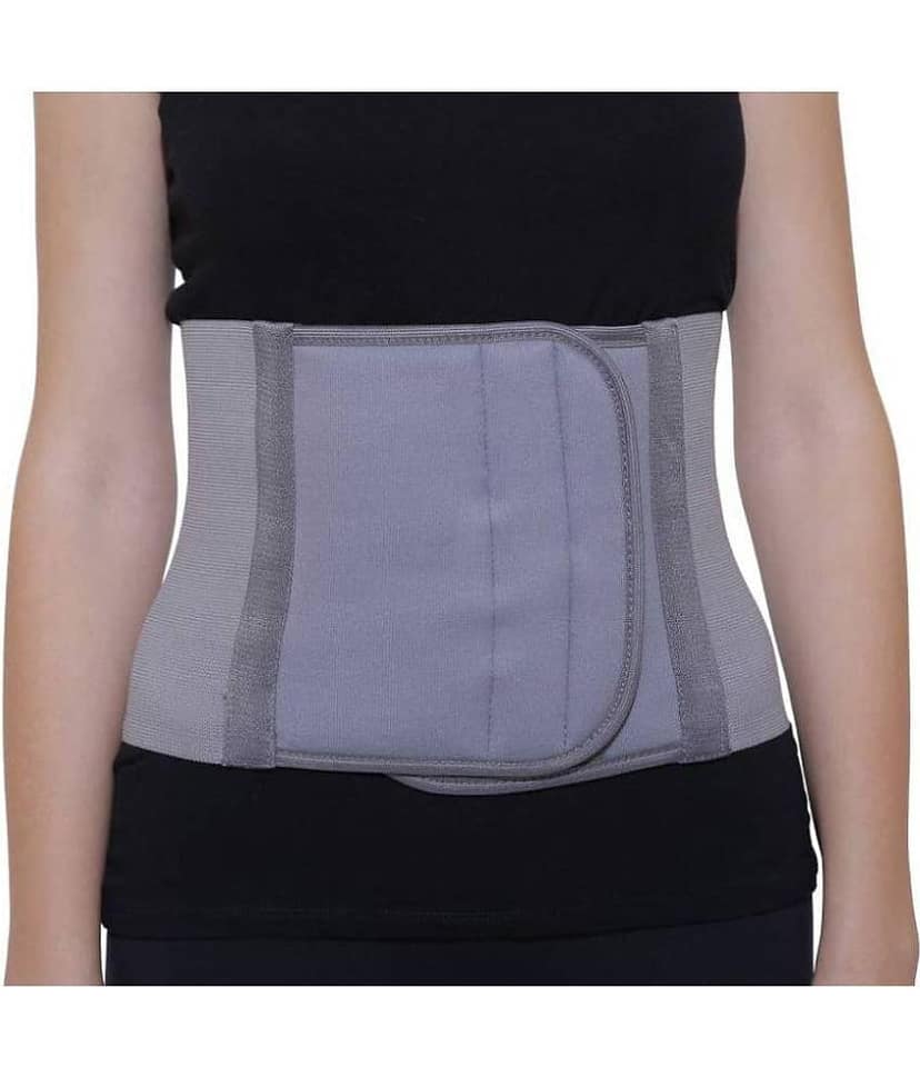 Medtrix Abdominal Belt Waist Support Back Support Grey-XXL Abdominal Support XXL