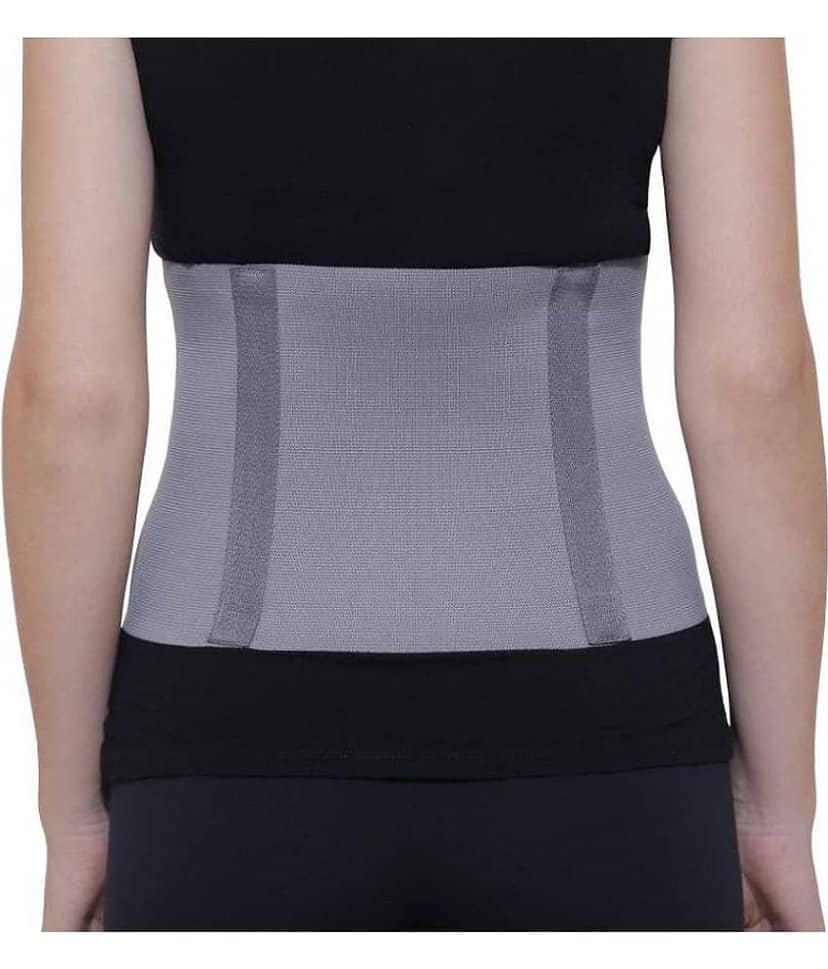 Medtrix Abdominal Belt Waist Support Back Support Grey-XXL Abdominal Support XXL view 2