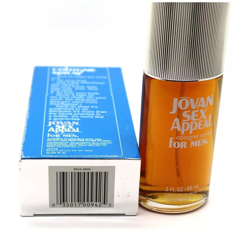 Jovan Sex Appeal Cologne for Men 88ml – Bold, Captivating, and Irresistible Fragrance view 3