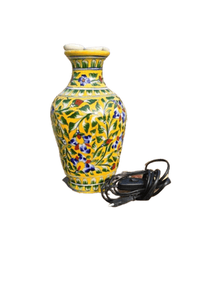 Blue Pottery Table Lamp