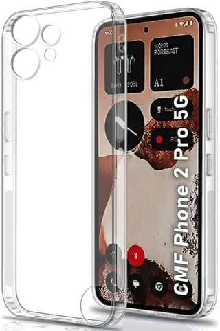 PLUGTECH TPU Ultra Hybrid Clear Camera Protection Back Cover Case for Nothing CMF Phone 2 Pro