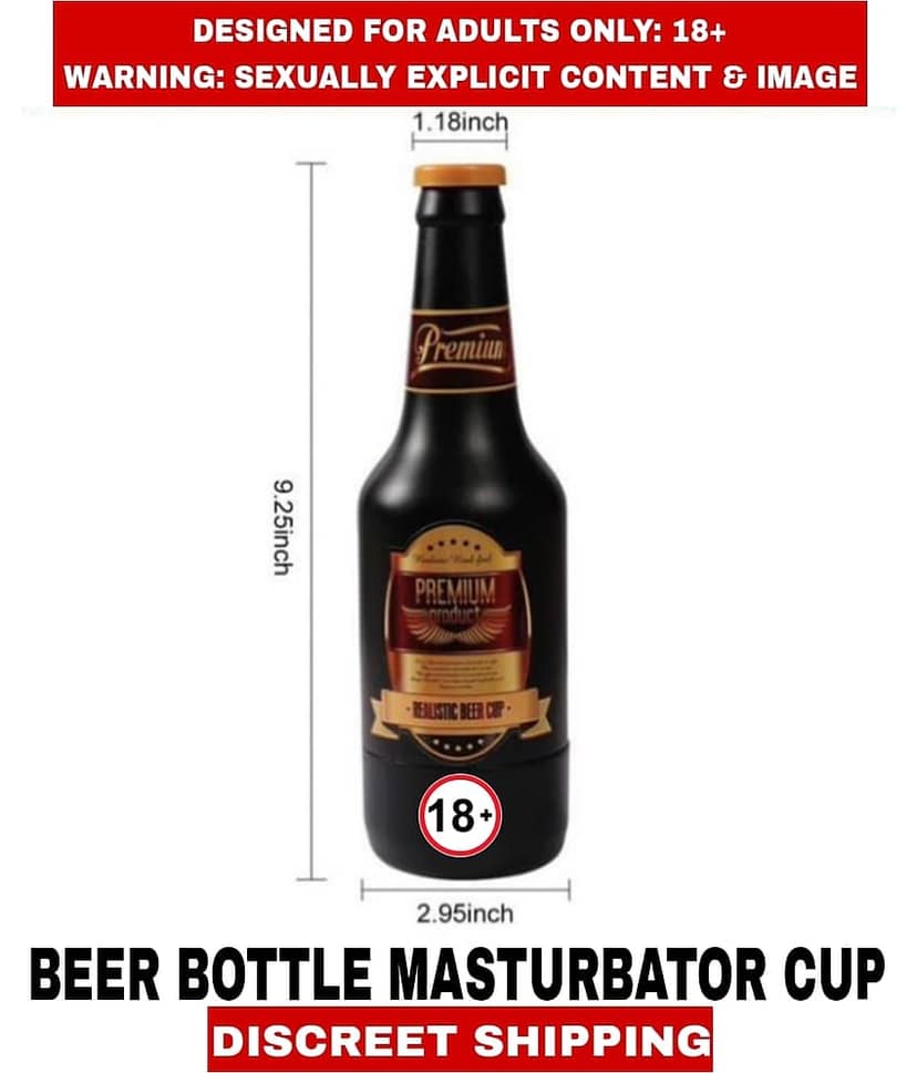 Premium Quality New Sexy toy Beer Bottle Cup Pussy Masturbator Cup Fleshtight For Men view 2