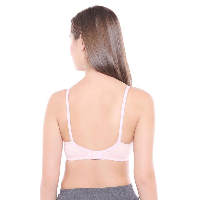 Bodycare Women Poly Cotton Full Coverage Non Padded Regular Bra Pack - 2 E1506COPI view 3