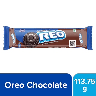 Cadbury Oreo Chocolate Flavour Creme Sandwich Biscuit, 113.75 G