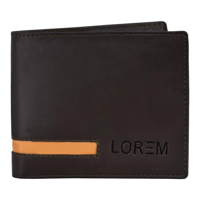 Edition Bi-Fold Premium Faux Leather 3 ATM Card Slots Wallet for Men-B