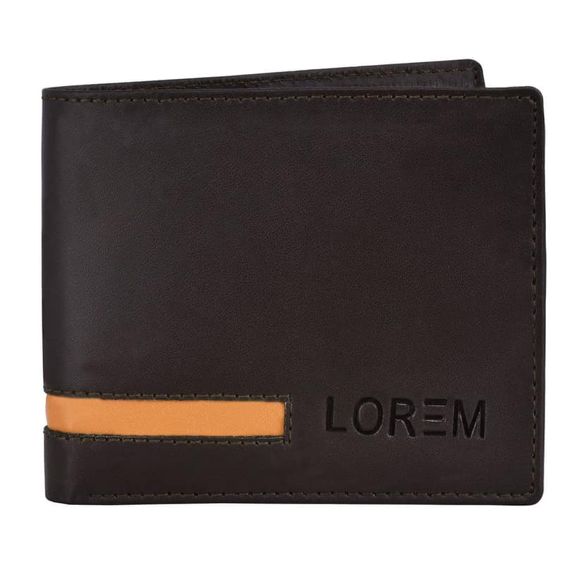 Edition Bi-Fold Premium Faux Leather 3 ATM Card Slots Wallet for Men-B view 2