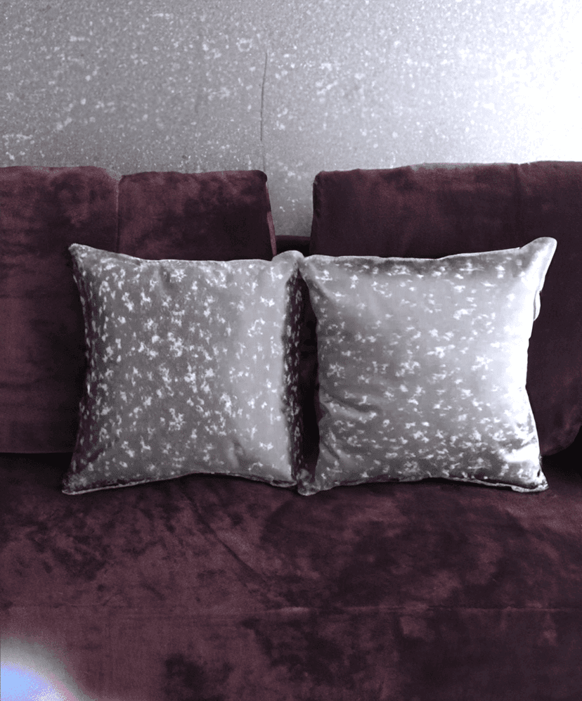 Metallic Silver Grey Cushion Cover/Pillowcase/Throw Pillow cover 14x14 inches (35x35 cm), Pack of 5 Pcs. view 9