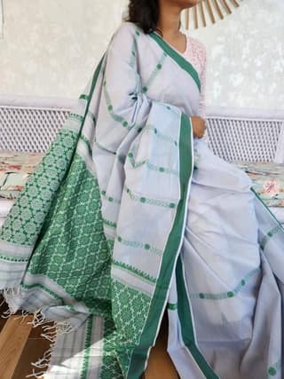 Handwoven Cotton saree