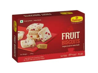 Haldiram's Nagpur Fruit Cookies - 250 gm - Pack of 2