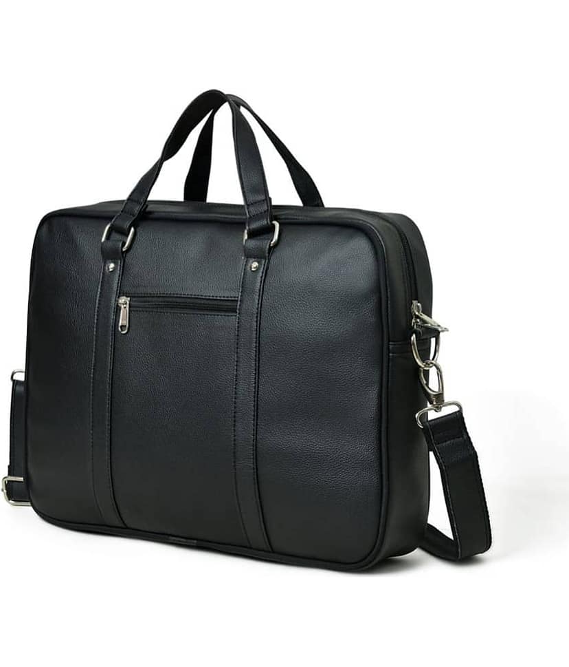 MATRICE - Black P.U Office Bag view 2