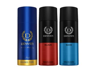 Denver Pack of 3 Deos (Pride + Blaze + Saxe) - 150ml Each