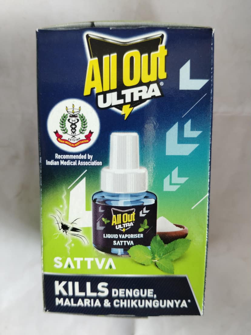 All out Ultra Sattva Liquid vaporiser refill