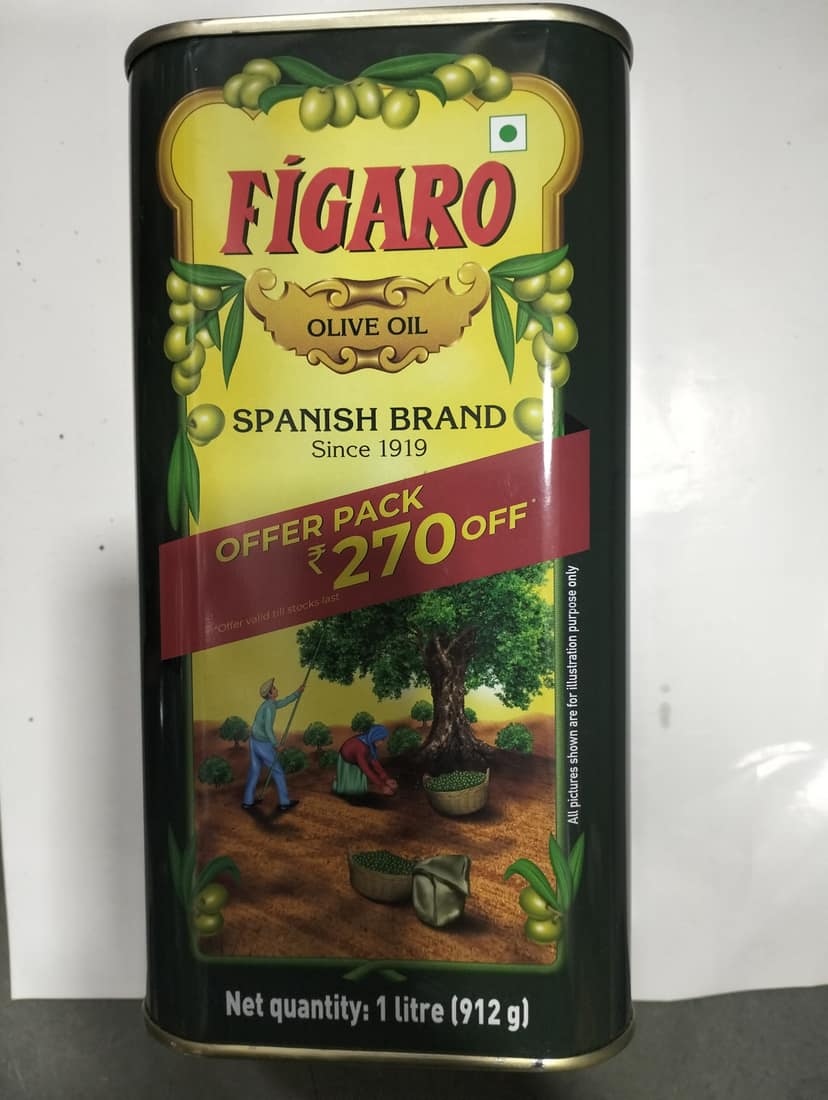 Figaro Olive oil Spanish brand Since 1919