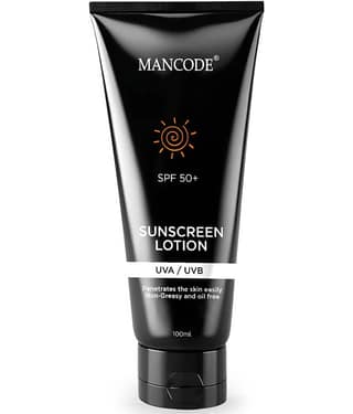 Mancode Sunscreen SPF 50 PA+ Lotion & Blue Light Protection For All Types of Skin for unisex (Pack of 1)