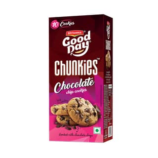 Britannia Good Day Chunkie Cookies, 120G